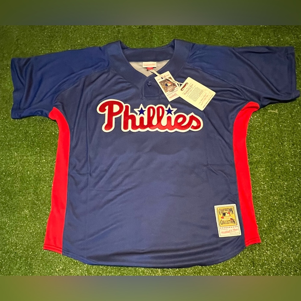 Philadelphia Phillies Halladay #34 Official BP Jersey Size XL MSRP $160